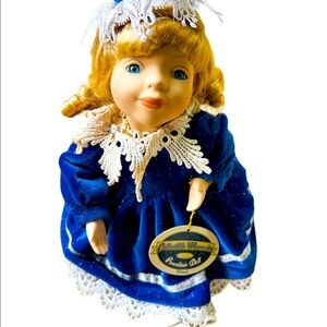 DanDee Genuine Porcelain Vintage Musical Doll